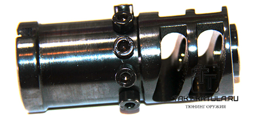 Реактивный регулируемый ДТК Тактика-Тула ФЕДЕРАЛ-01 для АК-74/Сайга-МК/АК-100, кал. 7.62х39/5,45/.223 (20035)