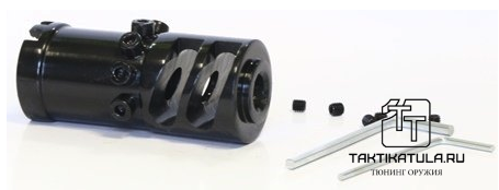 Реактивный регулируемый ДТК Тактика-Тула ФЕДЕРАЛ-01 для АК-74/Сайга-МК/АК-100, кал. 7.62х39/5,45/.223 (20035)