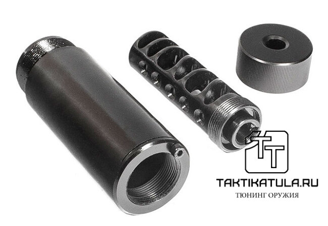 Реактивный ДТКП закрытого типа Тактика-Тула НОЧЬ для ВПО-133/136/АК-47, кал. 7,62/5,45/.223 (20041)