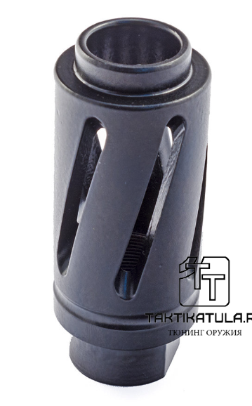 Шелевой пламегаситель Тактика-Тула ТУРБО для Сайга-410 (20053)