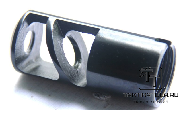 Реактивный компактный ДТК Тактика-Тула УТЕС-У-МК для АК-74/Сайга-МК/АК-100, кал. 7,62/5,45/.223 (20028)