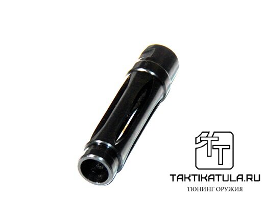 sayga_410kl_svd_2 Щелевой пламегаситель Тактика-Тула по типу СВД для ВПО-208/209/АКС/АКСУ, кал. 366ТКМ (20073)