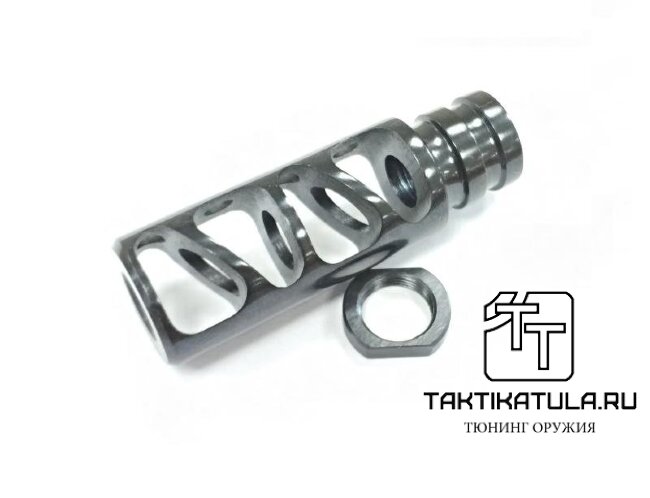 73609.5000.jpg Реактивный ДТКП Тактика-Тула КОРДОН для 9,6Х53R LANCASTER, кал. 411ТКМ (М16х1) (20081)