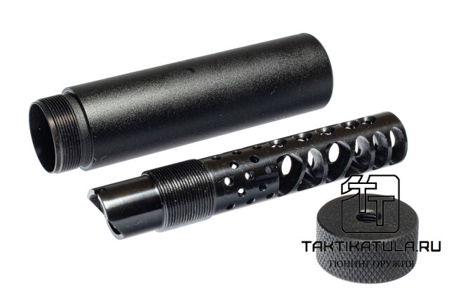 Реактивный ДТКП закрытого типа Тактика-Тула НОЧЬ  для АК15/TR3, кал. 7,63х39