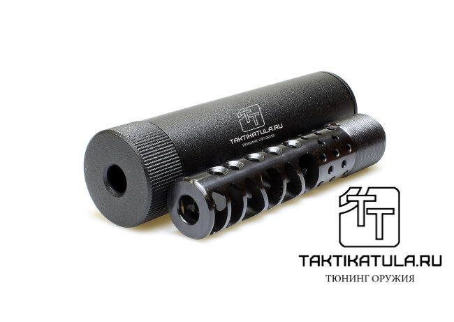 Реактивный ДТКП закрытого типа Тактика-Тула НОЧЬ-2 ЛОСЬ 10 9,6Х53R LANCASTER (.411ТКМ) (М15х1) (20103)