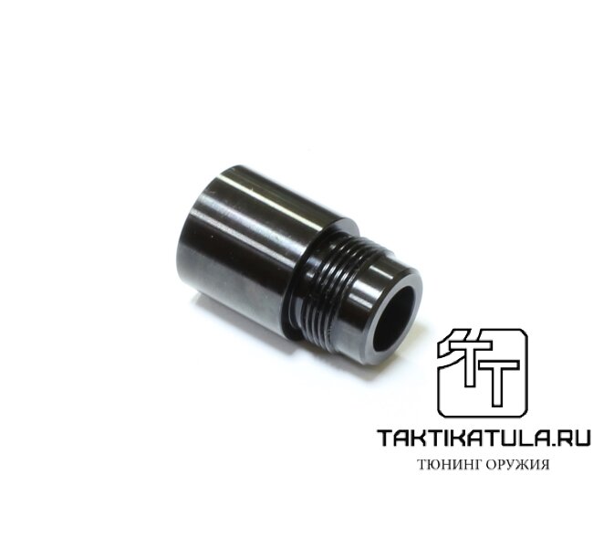 IMG_5689 Переходник ДТК Тактика-Тула Сайга 03 с резьбы 24*1.5 на 24*1.5 (12005)